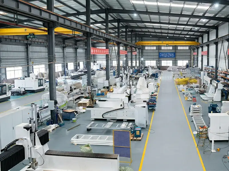 High-quality Metal Processing Machine & Woodworking Machine manufactured by Hanyu Global, a leading supplier based in Foshan, exhibited at Canton Fair.